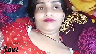 Janvibhabhii Indian Hot Girl Fucks Boyfriend Behind Husband - Full HD Hindi Sex