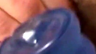 Hairy BBW chick loves to masturbate with her dildo toy