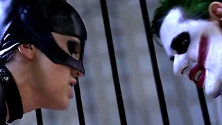 Cat woman Gets Dirty With Joker's Hardcore Sex   Hot XXX