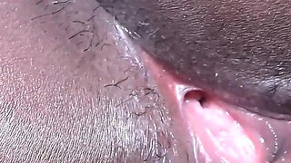 Brand New Ebony Virgin Pussy with Hymen Exposed