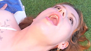 She Catches Him Watching on Her in the Pool and Ends up in Multiple Squirts