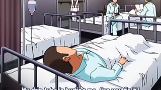 Booby and booty hentai nurse gets gangbanged by her patients