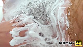Mature Brunette Got So Horny And Fucked Young Dude At Their First Meeting
