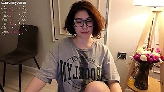 Pregnant Redhead Webcam Masturbation