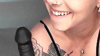 I Fucked My Wet Pussy with My Black Dildo!