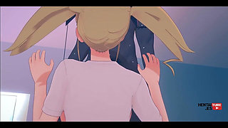 Kaiju N8 - Kikoru Shinomiya Sucking a Big Dick