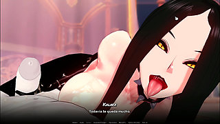 Demon girl leaves me without a single drop of cum
