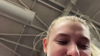 My trainer fucking me in the gym