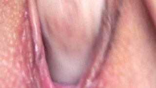 Close up Pussy. Fingering. Pulsating Orgasm