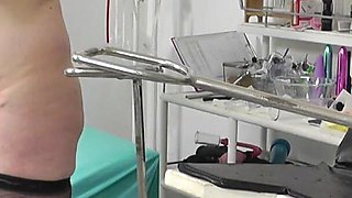 Mature Gyno Secret- Gyno doctor records his mature female patient on a cam