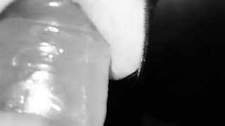 Mature brunette amateur giving a great POV blowjob