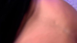 Her pussy was dripping while she’s filming me fucking her best friend on OUR counter top