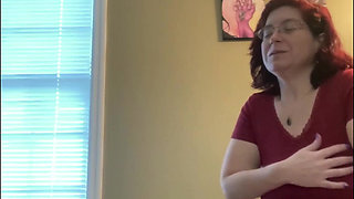 Ellie Gets a surprise while doing chores