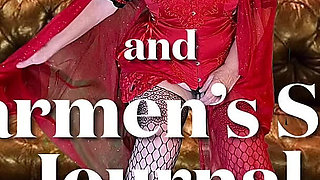 Granny Nurse Carmen: Dildo, Missionary & Doggy Style Fucker