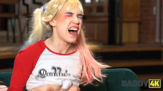 Daddy4k. harley quinn craved daddy's penis