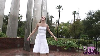 Gentle lass - public flashing smut - DreamGirls Members