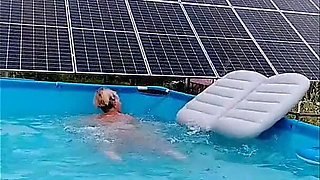 Hot Housewife Lukerya in the Pool