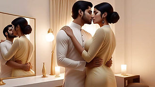 Stepmom taught his stepson a sex lesson "How to do sex" indian sex indian bhabhi indian Aunty anal sex