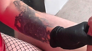 Urethral Sounding of Sex Slaves Cock Final Part