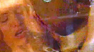 Amateur Blonde Blowjob handjob and cumshot
