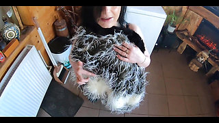 Deep-throat, Cum Play and Camel-toe- Leather and Fur Fetih 255-preview