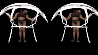 Janitor's Fantasy Vol. 6 - Thick Bbw Fishnets & Gaping Up-Close Asshole