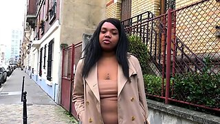 French Ebony Chubby Haneul Threesome Dp