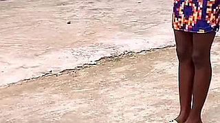 African Lesbian Lover Playing Local Game in Outdoor