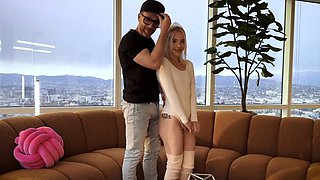 Blonde teen claire enjoyed hardcore fucking games