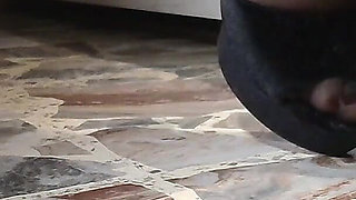 Tutti I Miei Tacchi Sexy E Collant Nero in Primo Piano per Te