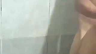 Cumming on My Daughter-in-law's Hot Ass in the Shower