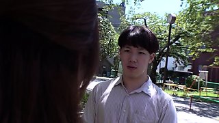 Sweet Japanese teen Ai Yumemi hairy twat toyed