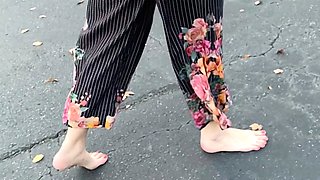 Black Amateur Explore Hot Foot Fetish