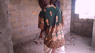 Street Boy Lure Orange Seller to an Uncompleted Building Fuck Her Till He Cum