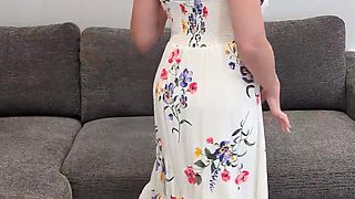 A Redhead in a Dress