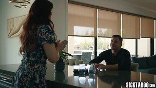 Dirty mom teacher fucks lucky believer