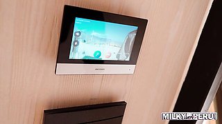 Doggystyle movie with unattainable fancy bit from Milky Peru