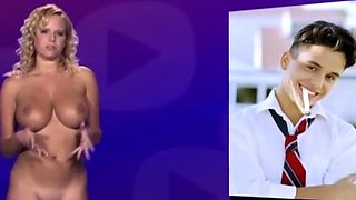 Solo with perfect big boobed blonde Alexis Ford