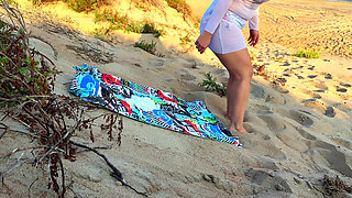 I Sat on a Guy's Face on a Wild Sandy Beach with My Big Ass