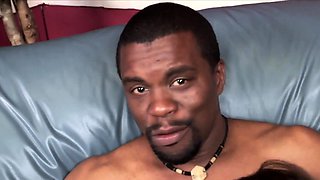 Cute Brunette Takes Monster Bbc
