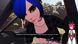 3d Porn Emo Girl Blowjob- V-Tuber Plays Hooked