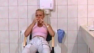 Implata at the Public Toilet