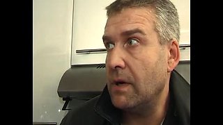 Classy French Sluts Share Sperm After Anal Foursome - Hot Retro Sex