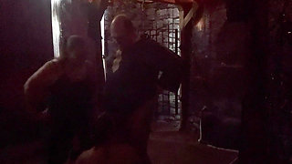Humiliation. Spanking and pegging part 1
