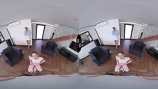 Margo Von Teese, Oksana Katysheva VR Porn: The Cumsters Family - Episode 2 Warm Welcum - VirtualTaboo