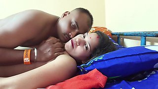 Desi Sexy Bengali Wife and Her Husband Romantic Kissing and Boob Press Sex Video