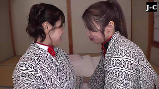 Two Women Share a Daring Date of Wet Kisses and Forbidden Desire - D