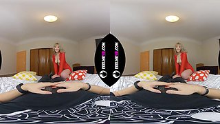 Limona In Virtual Reality Video Gets Super Fast Orgasm - FeelMeVR