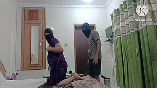 Took Didi to the Hotel and Gave Her a Massage, Then Hot Body Nehari