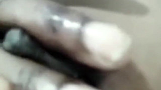 Rubbing Fingering My Wet Big Labia Pussy
